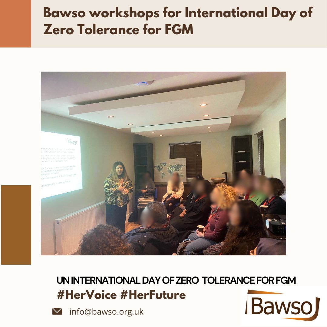 Bawso's tweet photo. Yesterday was an incredibly empowering day as we hosted a powerful event at Newport Bawso Office, the workshops commemorated the International Day of Zero Tolerance for FGM. We came together to raise awareness, share knowledge, and stand united against FGM.
#endfmg #endfgmnow https://t.co/yyGg9S3jIa