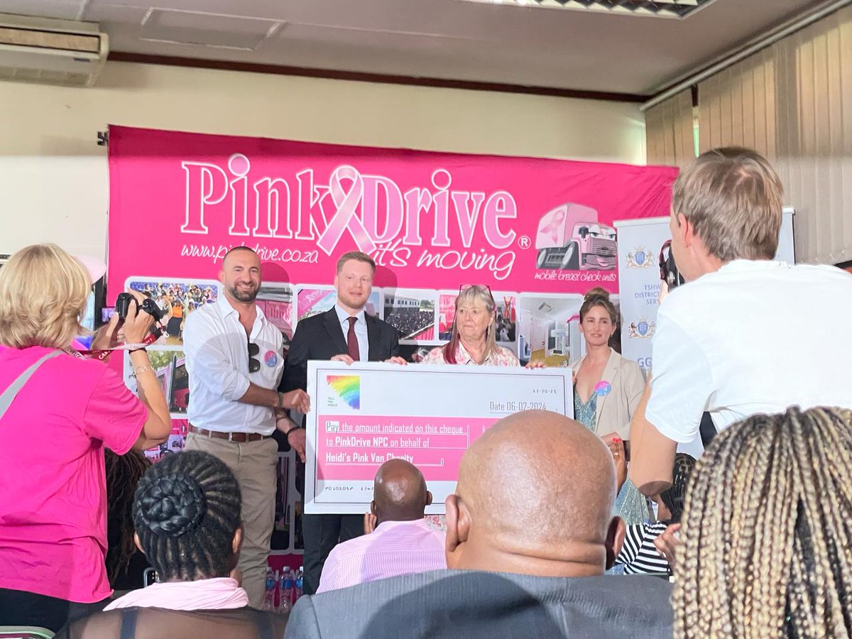 nicd_sa's tweet photo. As part of the event, #PinkDrive provided breast screening, mammography, prostate and testicular screening, as well as pap smears to the community. The NCR stands with Pink Drive and all other stakeholders involved the drive to create more awareness about #cancer.
#WorldCancerDay https://t.co/90G0t6S0SI