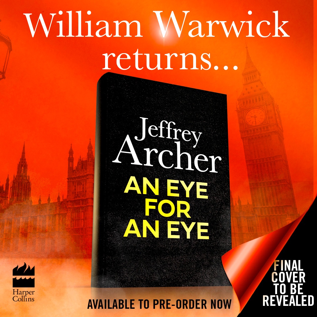 Your 48 hours are up! I’m delighted to announce that the title of my seventh William Warwick novel is #AnEyeForAnEye. Things for Warwick are about to take a turn for the worse, and this time he might be in over his head. Arriving Sept 2024: smarturl.it/aefae