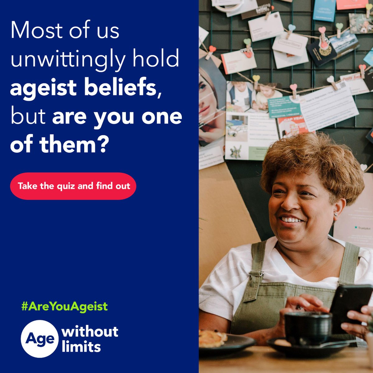 We are proud to be an Age Friendly Employer and to support the current Age Without Limits campaign from Ageing Better. 

i.mtr.cool/dlbkkpcmwa

#AgeWithoutLimits #AreYouAgeist #Ageism #OlderPeople #AgeFriendlyEmployer
