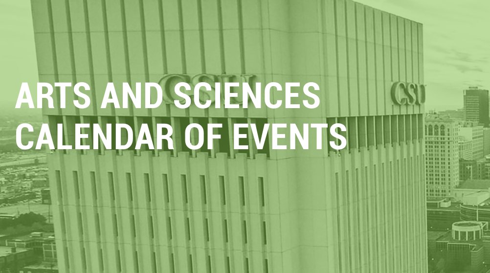 📚🎨The College of Arts and Sciences events calendar is bursting with engaging activities and enriching experiences. Whether you're passionate about the arts or sciences, there's something for everyone. 👉 Explore the full lineup and mark your calendars: artscievents.csuohio.edu