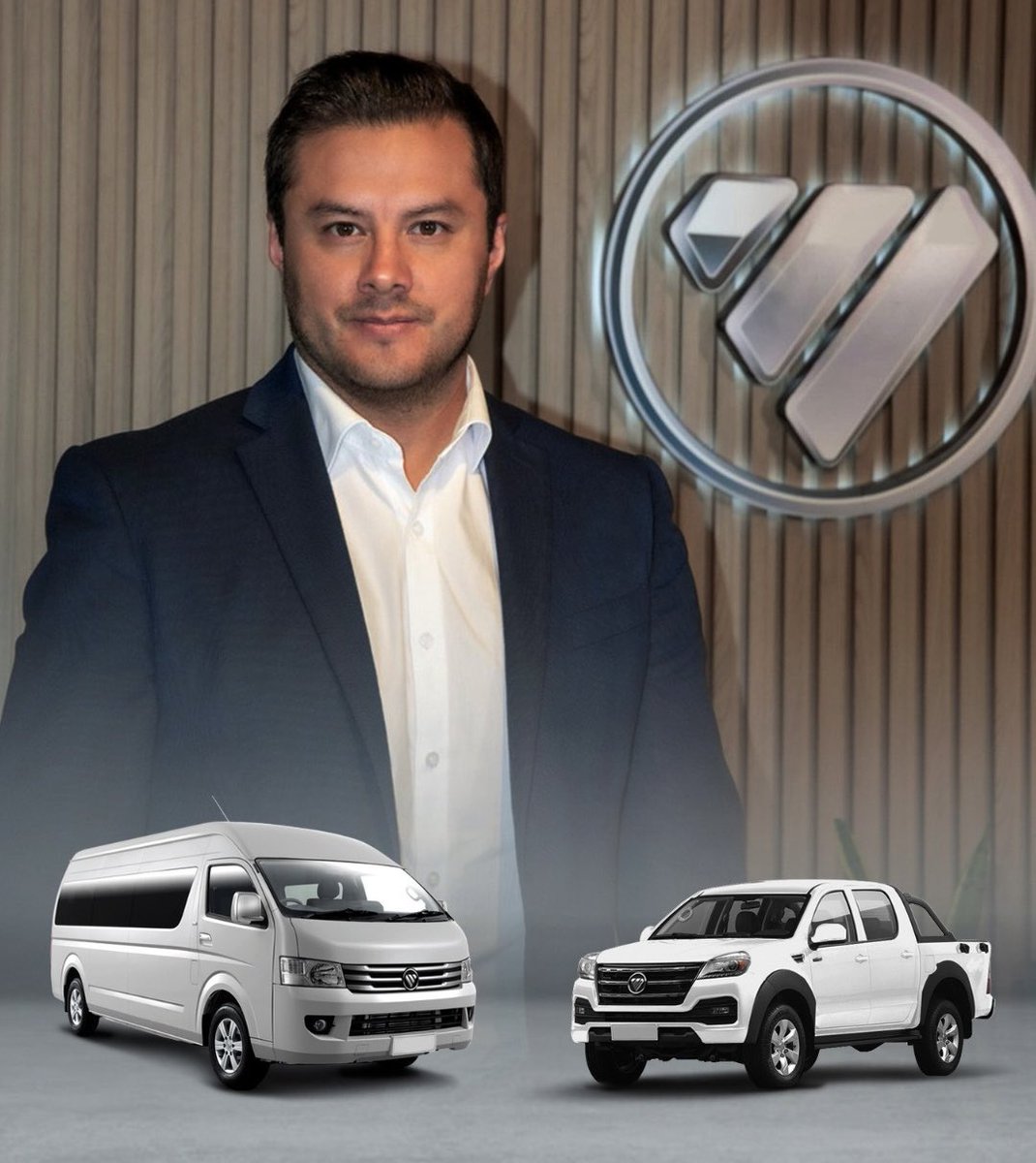 PanoramaAutomot's tweet photo. La división de Pickups and Vans  de Foton México,  estará liderada por Daniel Lagunas, quién fungirá como director divisional y le reportará a Francisco Chávez, director Comercial de FOTON.

@irsotor https://t.co/y1E9OELPh4