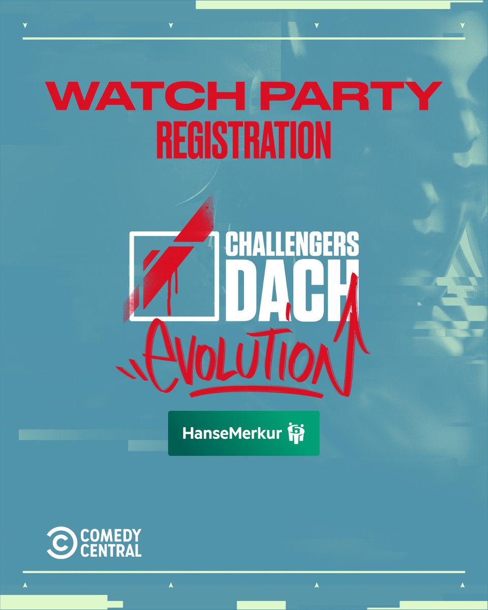 Ihr könnt euch jetzt registrieren! 🫡
bit.ly/WatchpartyDACH