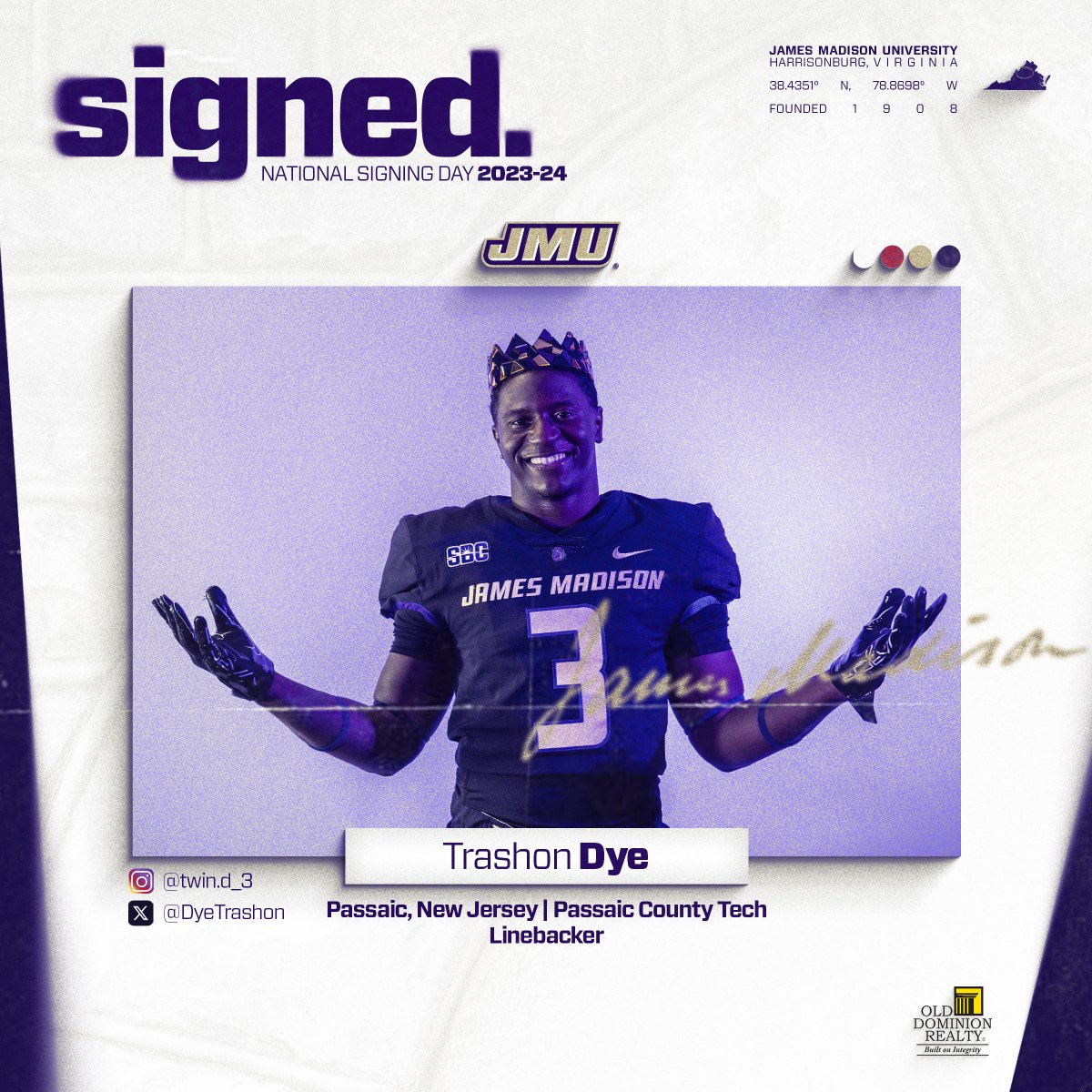 JMU Football tweet media