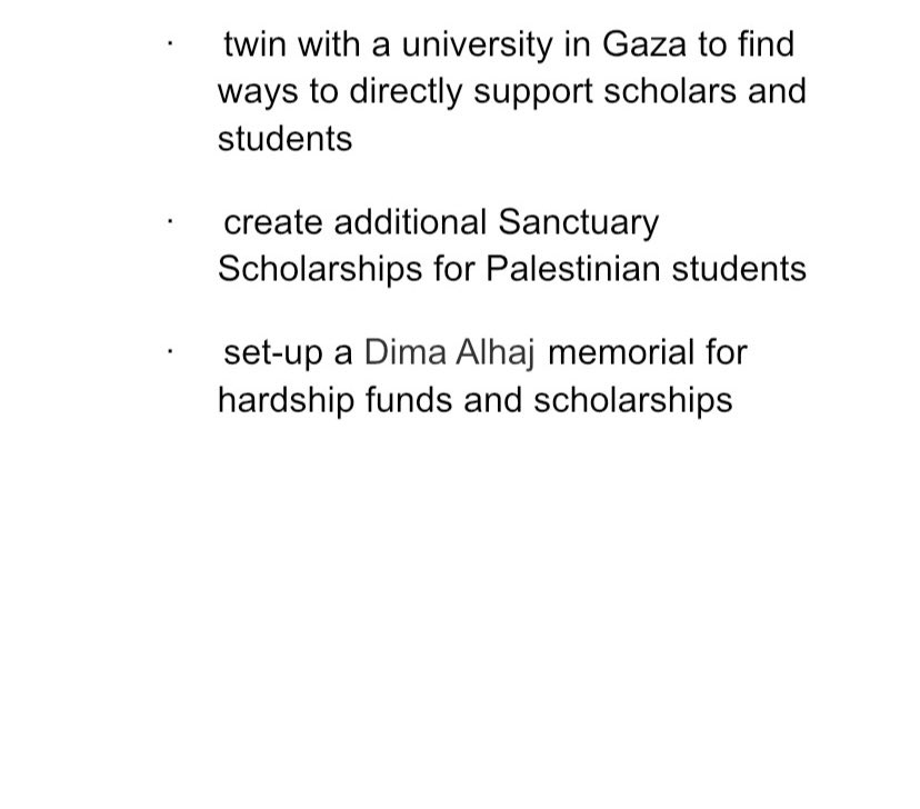It’s the workplace day of action in solidarity with Gaza. We’re having a walkout now, library steps and are demanding that @UofGlasgow respond to the genocide, showing solidarity with Palestinian scholars & students, at minimum matching the resources to Ukrainians. See our motion