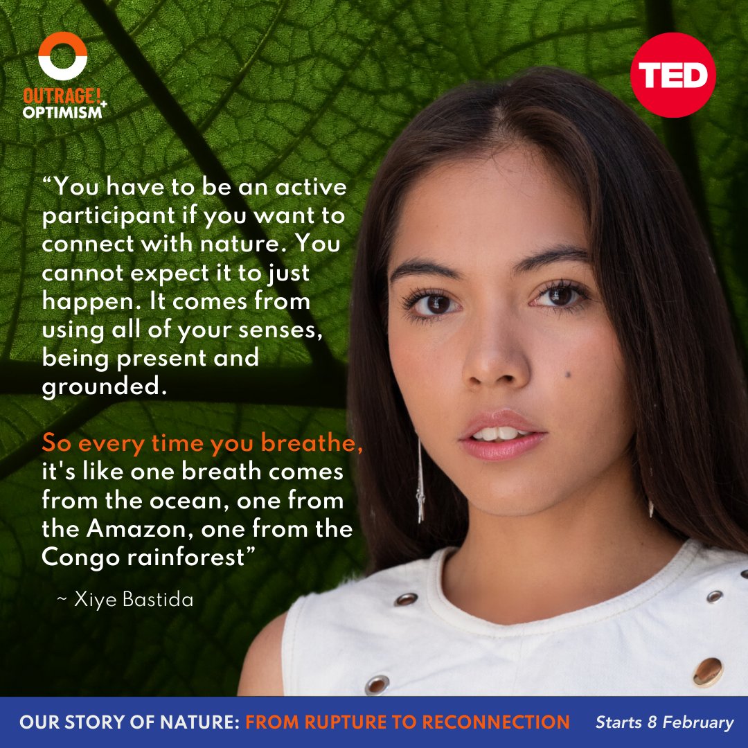 Outrage + Optimism (@outrageoptimism) on Twitter photo .<a href="/xiyebastida/">Xiye Bastida</a> joins @cfigueres, Isabel Cavelier and a host of other guests to shine a new light on how we see ourselves in the world, why it matters so much and how we move forward from here.
#OurStoryofNature begins tomorrow! 8 February. Wherever you get your podcasts. .<a href="/xiyebastida/">Xiye Bastida</a> joins @cfigueres, Isabel Cavelier and a host of other guests to shine a new light on how we see ourselves in the world, why it matters so much and how we move forward from here.
#OurStoryofNature begins tomorrow! 8 February. Wherever you get your podcasts.