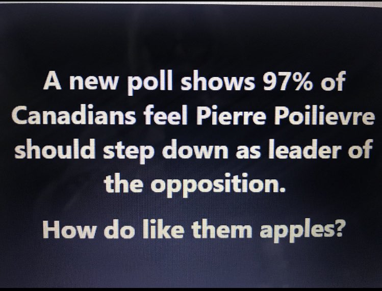 bk_belton's tweet image. 🇨🇦WEDNESDAY MEMO🇨🇦
It’s time for Canadians to fire the Liar. 🇨🇦🇨🇦🇨🇦
***Not an Angus Reid poll.***🙃
#PierrePoilievreIsUnelectable