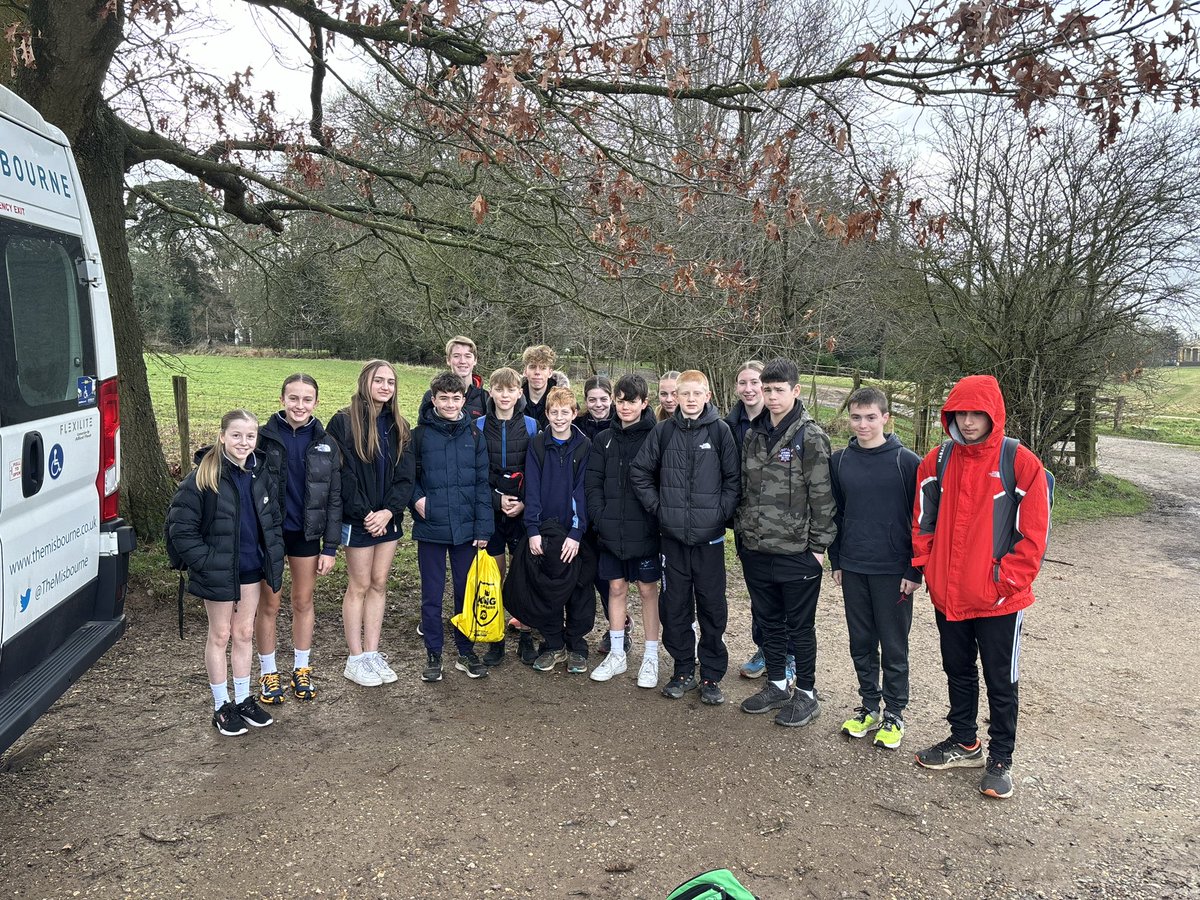 TheMisbournePE's tweet photo. We are back at Stowe for the County Cross Country Championships today. 16 students representing The Misbourne running between 2 and 5k  on a very muddy and hilly course. #teammisbourne https://t.co/vTluMWOZ3S