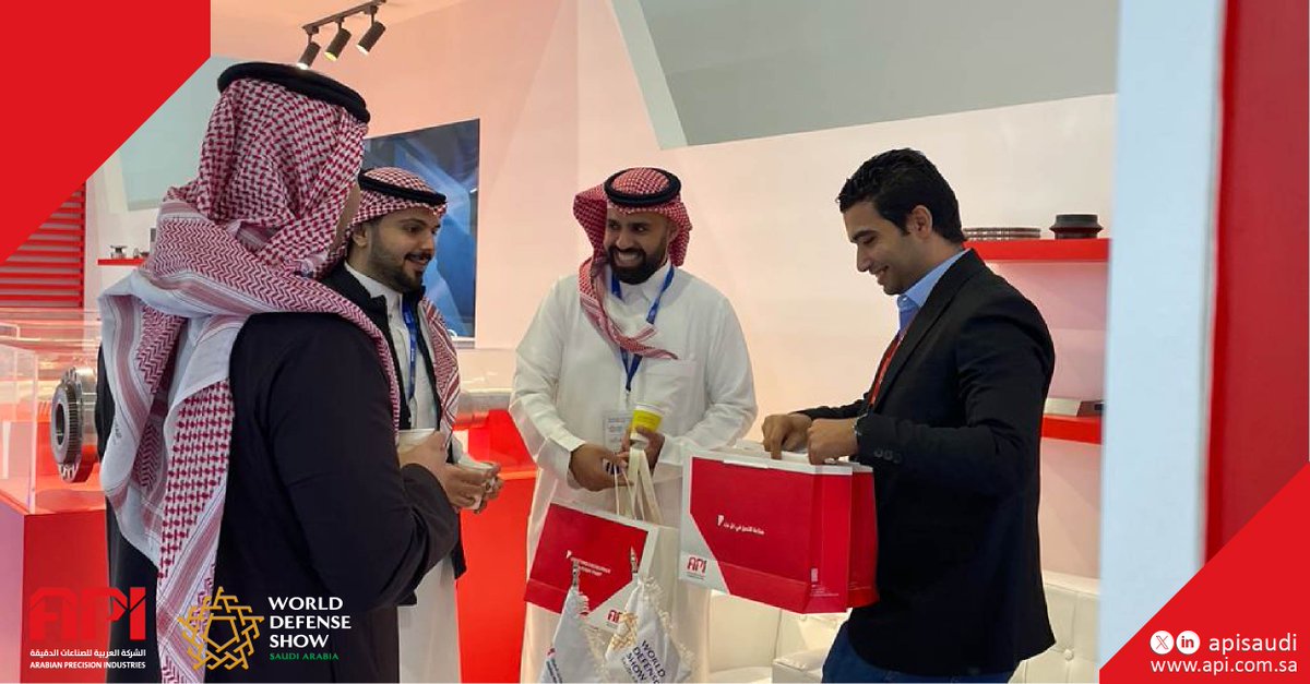APIsaudi's tweet photo. من احداث يومنا الرابع في معرض الدفاع العالمي 2024!
نتشرف بزيارتكم جناح XG13
 #elevatingthefutureofdefense #نبني_مستقبل_الدفاع #equippedForTomorrow ⁦ #wds2024 #للغد_نستعد #spareparts #saudiarabia #vision2030 #saudivision2030 #الرياض #Riyadh https://t.co/UiLgaw3fJX
