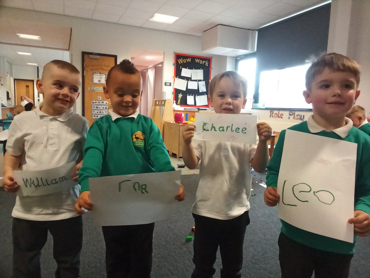 gcpfs1's tweet image. Some great name writing and  letter formation in Nursery today. Well done, amazing work. @PrimaryGreat #gcpliteracy