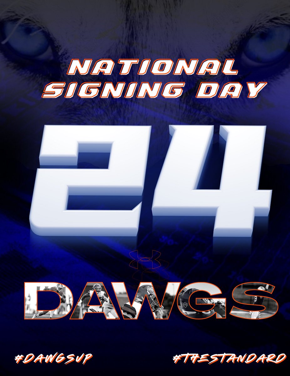 ⏰🔥National Signing Day🔥⏰ Time to add some DAWGS to the HUSKY FAMILY. 🔶🔷 #THESTANDARD #DAWGSUP