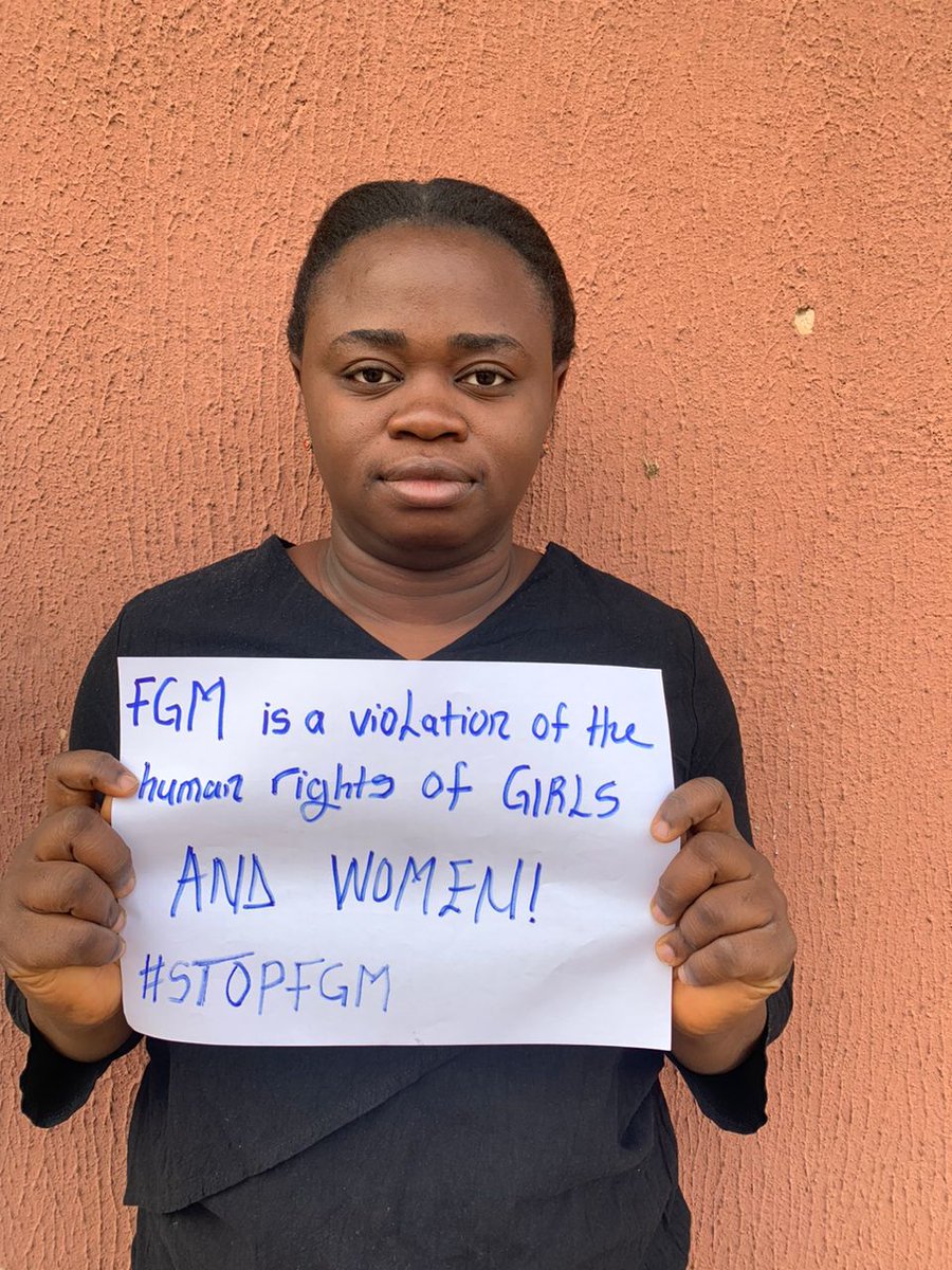 FGM is a violation of human rights of GIRLS AND WOMEN!

#StopFGM