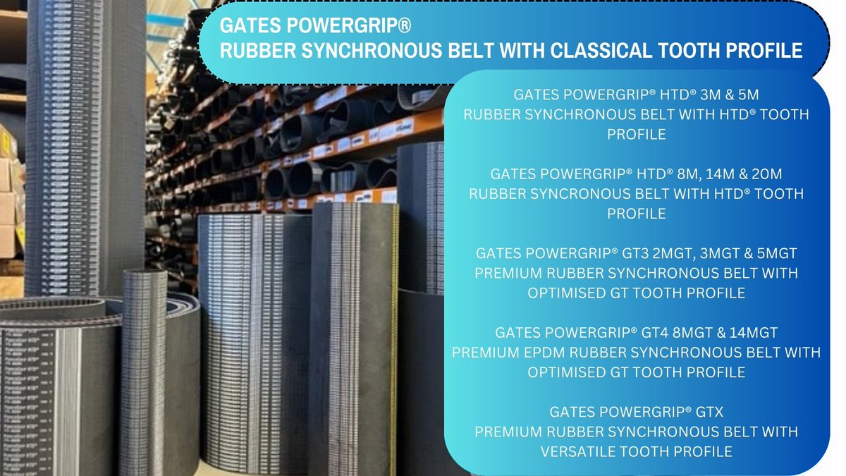 BeelineSales's tweet photo. We Stock the largest range of Gates Timing belts in the UK which are the highest quality Industrial belts on the market. 

#industrialbelts #industry #timing #timingbelt #timingbelts

sales@beeline.co.uk
01908222999 - https://t.co/7ih5r7bCjD https://t.co/D29JLyZwSU