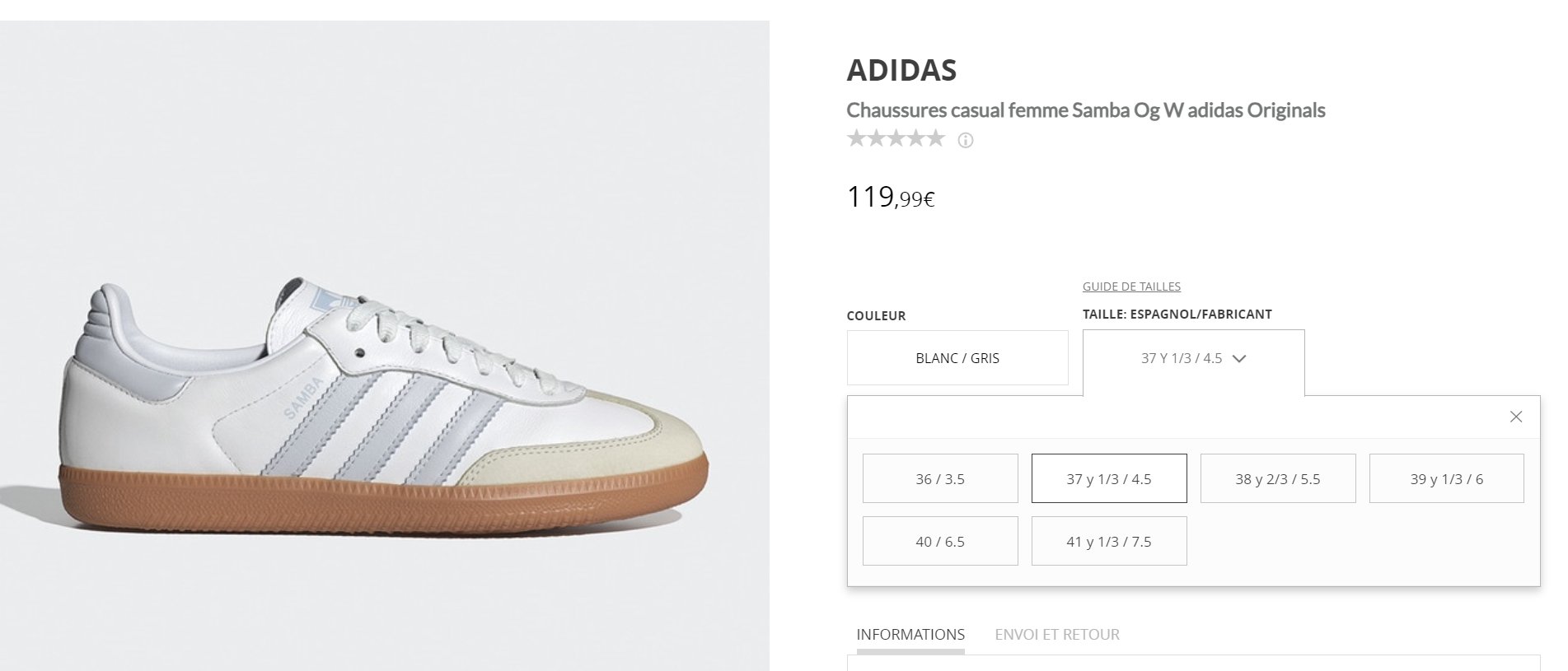 Adidas samba corte 2025 ingles