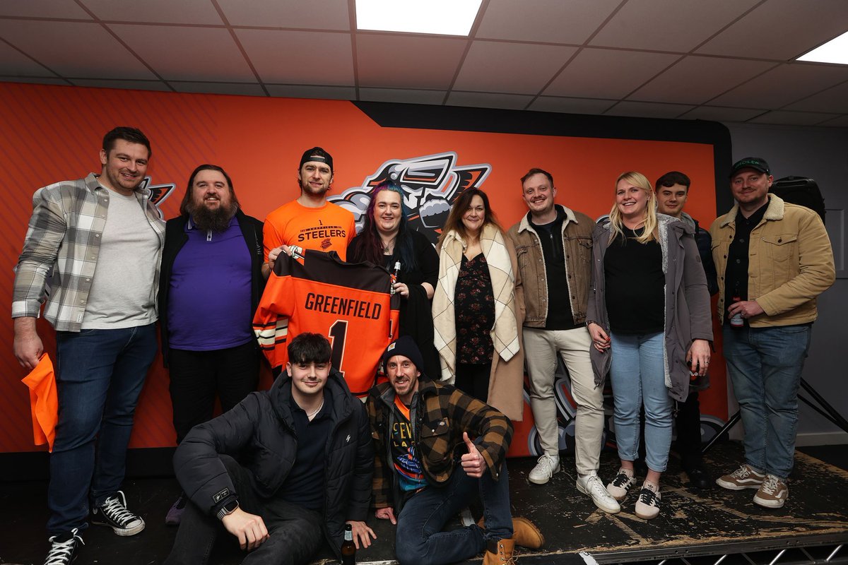 On Saturday we attended the Sheffield Steelers with some of the team, watching the game from a suite and enjoying a big win for the Steelers. Afterwards we were allowed in to the press room and had a photo with the Steelers outstanding goalie Matt Greenfield 🏒