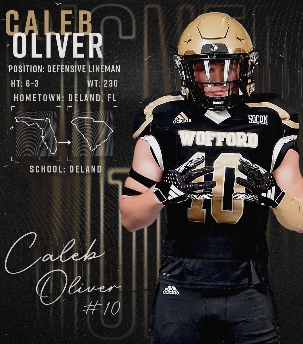 Adding to the defensive line this morning with Caleb Oliver from DeLand, Florida!