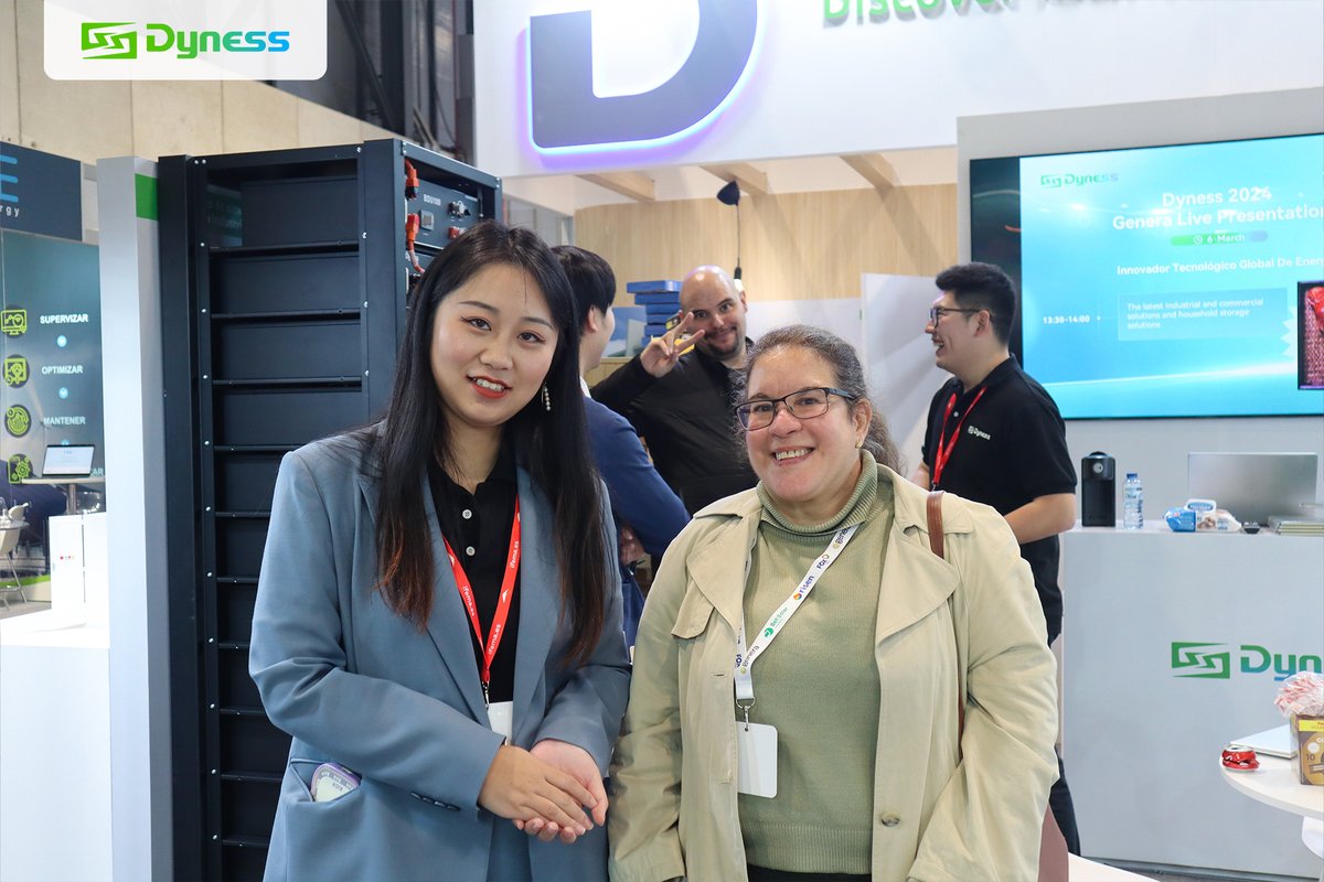 DynessESS's tweet photo. 🌟Nice to meet you at #Genera2024!🌍
📣 We showcased a series of our new and star products, such as domestic, commercial, and industrial, such as DL5.0C and Rack HV4 System.
We look forward to seeing you at booth #9B23!
#DynessPower #EnergyStorage #Spain #CleanEnergyRevolution https://t.co/HYjMR67P3Y