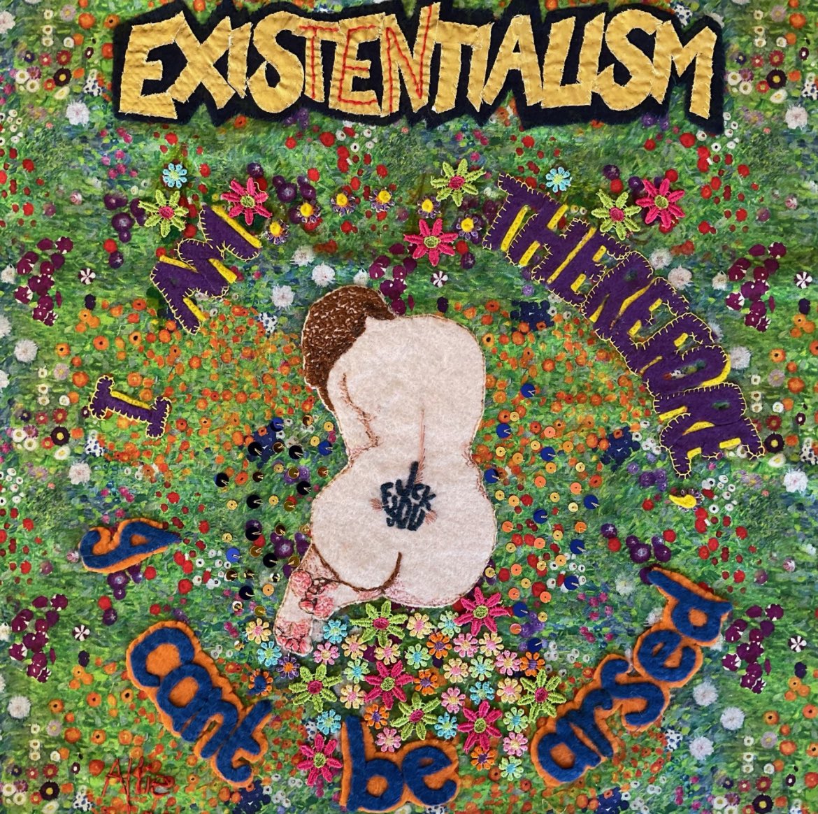 broideryprofane's tweet photo. As our Ten exhibition opens today in #whitstable (alongside our Ten Year Retrospective and the PILLOWTALK open call) we thought we’d share the new work.
ExisTENtialism by Allie Lee
#profanityembroiderygroup #textileart https://t.co/AybdgG8BGw