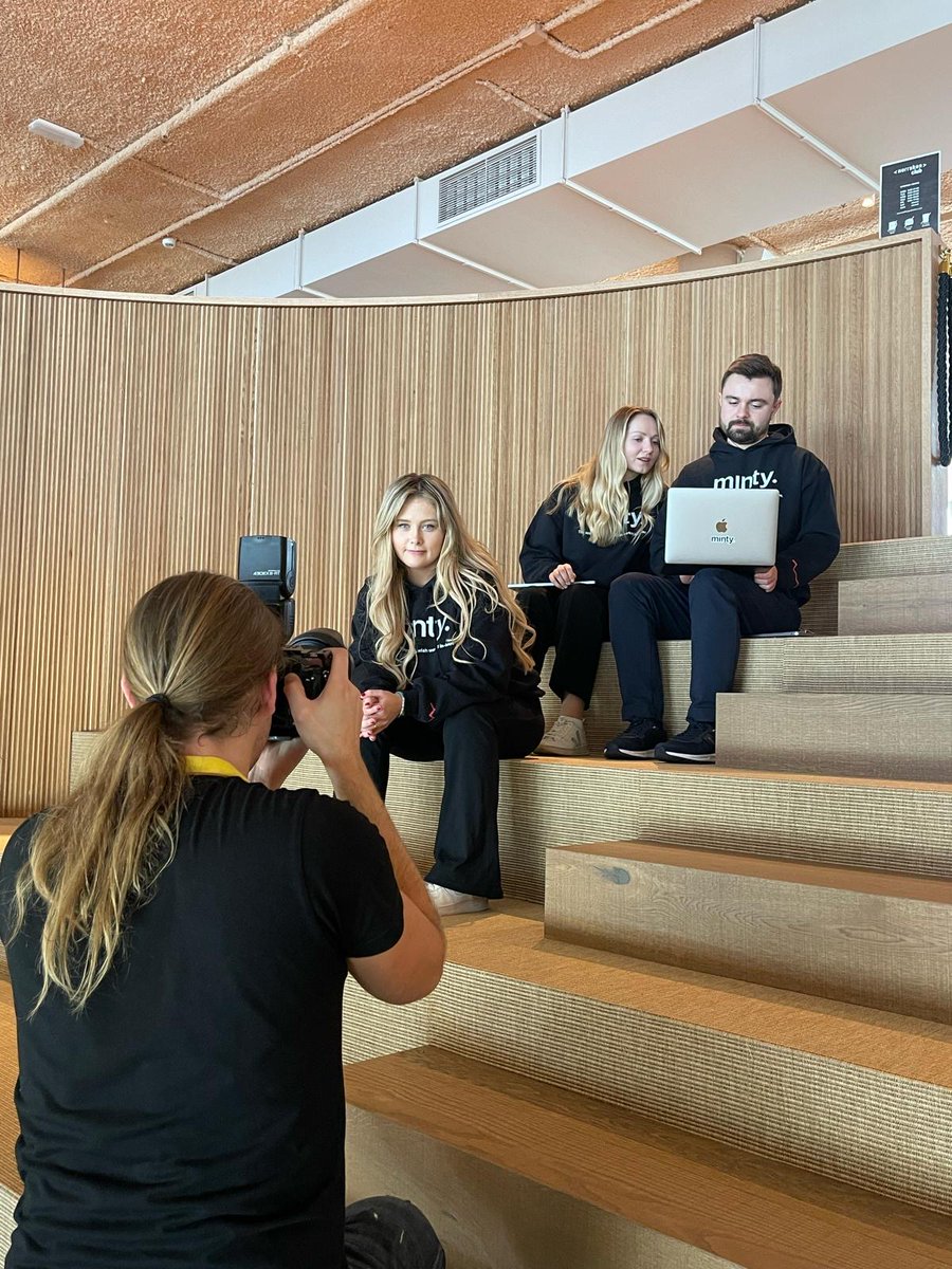 Lights, camera, action 📸 

Great time yesterday with the <a href="/Storisell/">Storisell</a> team getting some team pictures for the new office.
