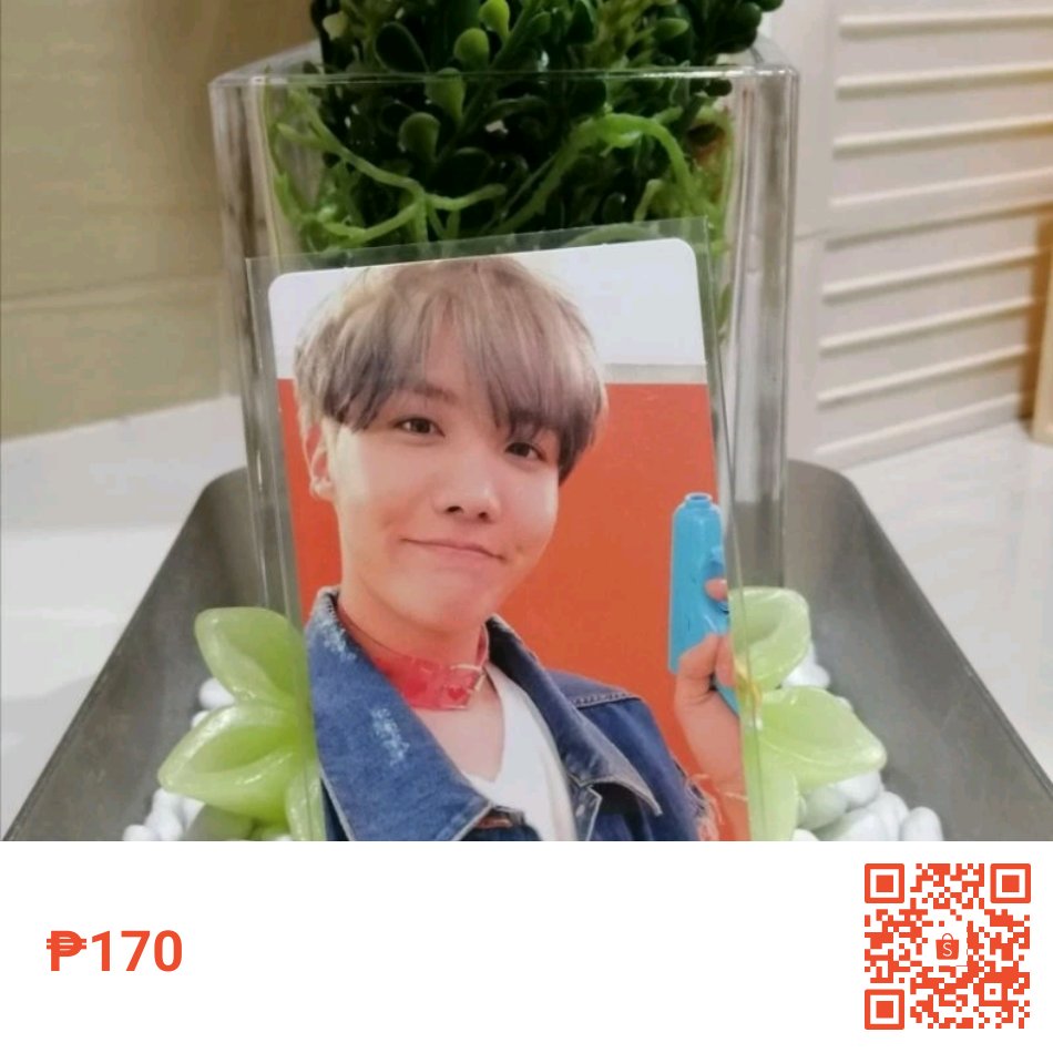 JISOOTHEE's tweet photo. I'm selling Jhope official photocard butter for ₱170. Get it on Shopee now! https://t.co/XSBNXDOMJ8 #ShopeePH

Wts wtb trade kim taehyung for sale ph only shopee checkout jungkook suga yoongi philippines https://t.co/2f4265lUJO
