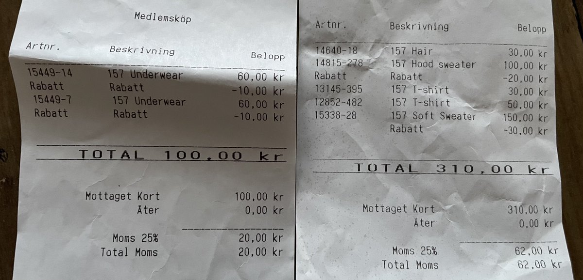 bloodsweattones's tweet image. Kör vidare med #rabattspar denna gången 70kr efter lite #lager157 handlande. Direkt in till aktiekontot!  #swish #nordnet