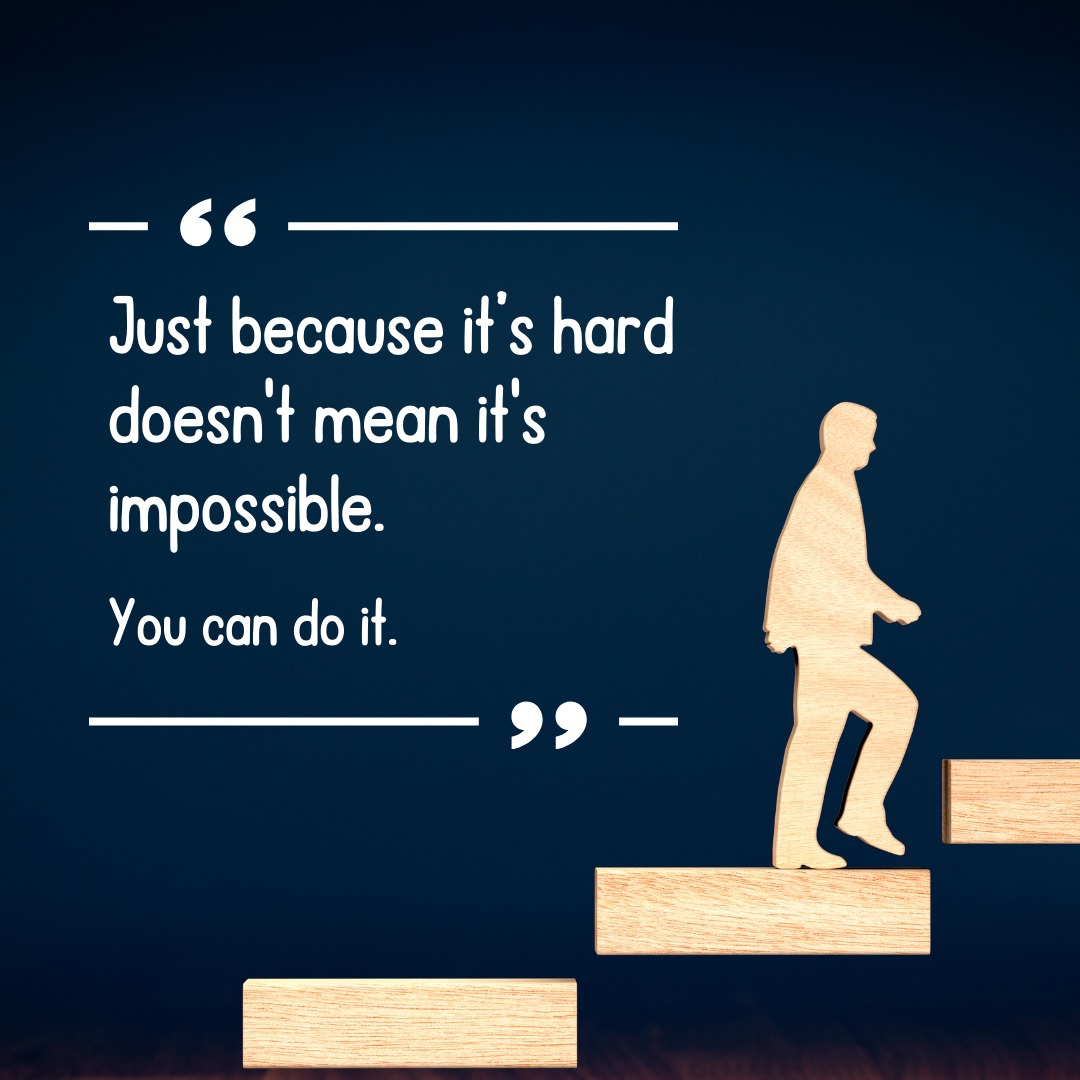 barthwal_jyoti's tweet photo. Learning from past mistakes, finding a way, and pushing ourselves towards our goal. That's it that should be our mantra for achieving the hardest goal of our life. And remember "Just because it’s hard doesn't mean it's impossible. I can do it." https://t.co/ocW20TjAYi