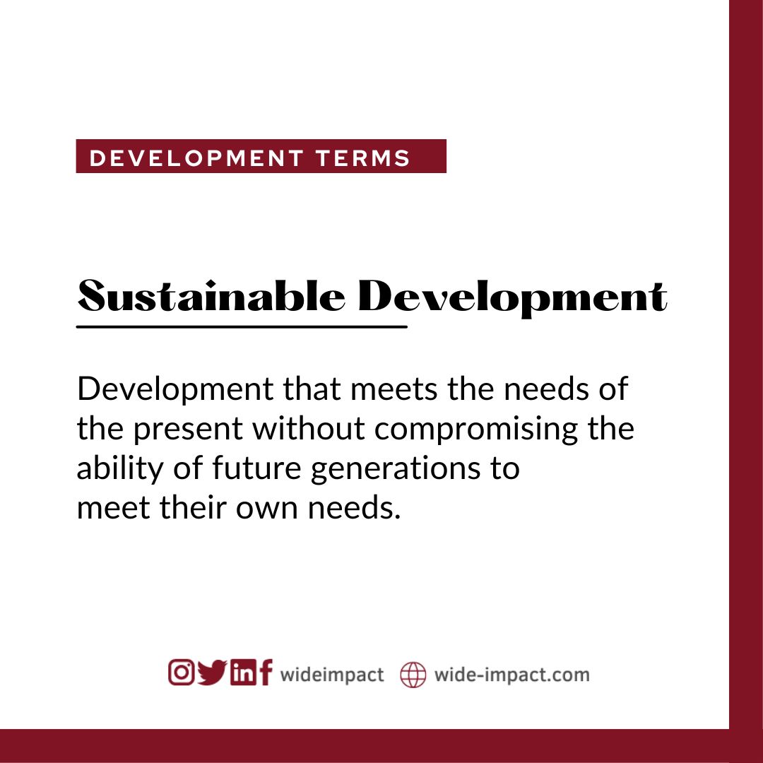 Foster a sustainable future with Sustainable Development. Craft a future that fulfills current needs without jeopardizing the possibilities for generations to come. 

#DevelopmentGoals #SustainableDevelopment #Sustainability #GlobalImpact #WideImpact