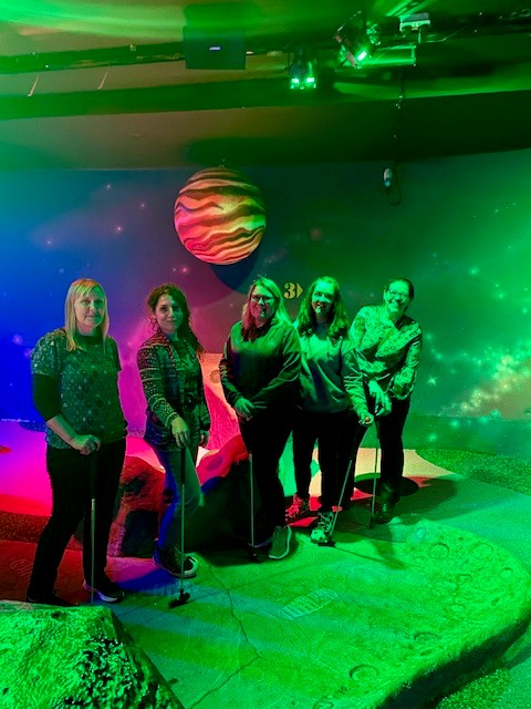 CVAdvocacy's tweet photo. Great team away day yesterday with a positive meditation &amp; mindfulness session to increase resilience, health &amp; wellbeing followed by lunch and a fun afternoon playing crazy golf to end the day. Thanks @WisdomRetreats from all the team. https://t.co/x9z64eosba
