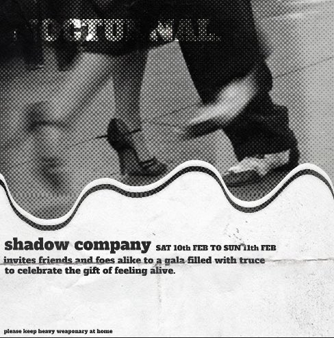 LEGSTIEDUP's tweet photo. THE  SHADOW  COMPANY  

is  inviting  friends  and  foes  alike  to  the  #NOCTURNALGALA 

happening  over  the  days  of  SATURDAY  the  10th  and  SUNDAY  the   11th. 

dress  accordingly,  keep  heavy  weaponry  at  home.

curated  by  @UMBRACURE   and   myself. https://t.co/Ct8JtYS7Dn