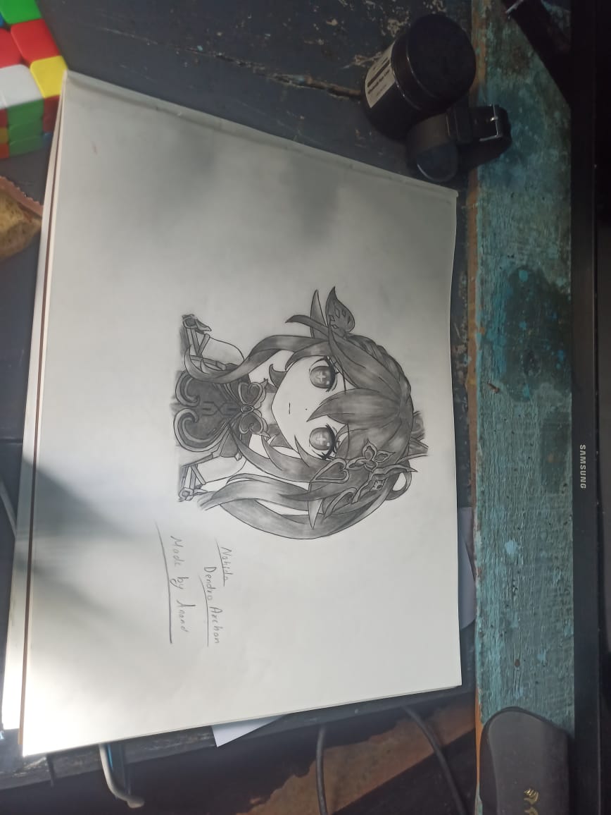 #GenshinImpact, #Nahida, and #FanArtContest