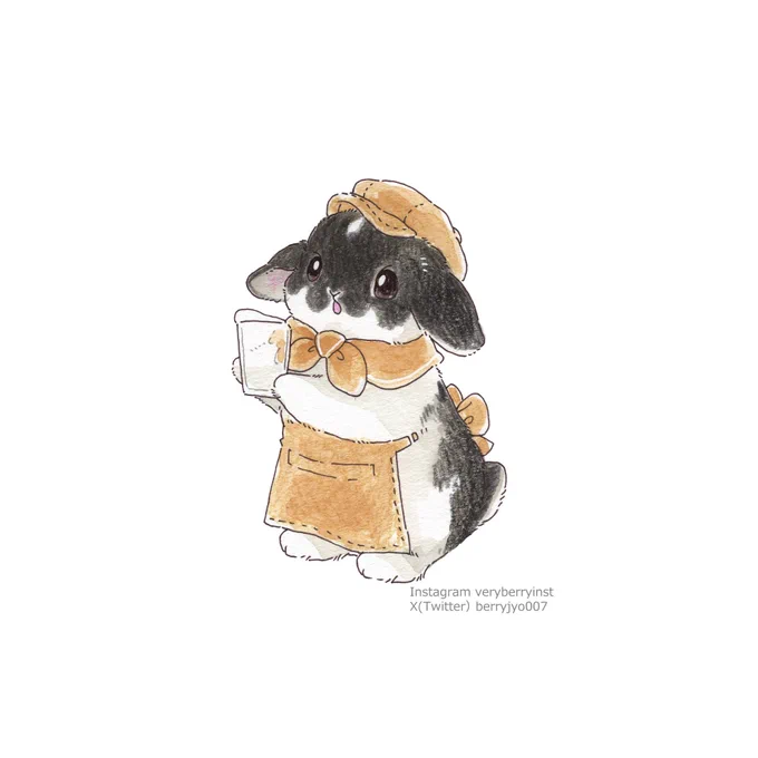 うさぎさんカフェわっとととと…┈2月23日～3月3日名古屋┈VeryBerry個展&うさぎとCafeさんでのコラボカフェはじまるよ! 