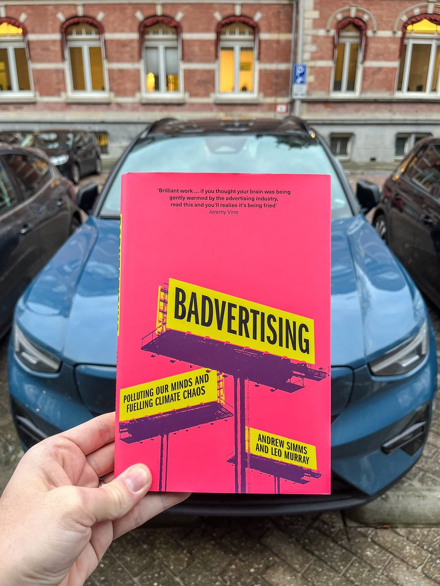 modacitylife's tweet photo. “Advertisers have unquestionably facilitated a massive growth in the sales of SUVs, causing thousands of premature deaths and disproportionately fueling climate breakdown.

It is an urgent imperative they stop actively promoting behaviours, products and services that cause harm.” https://t.co/ctwiuuO1jv