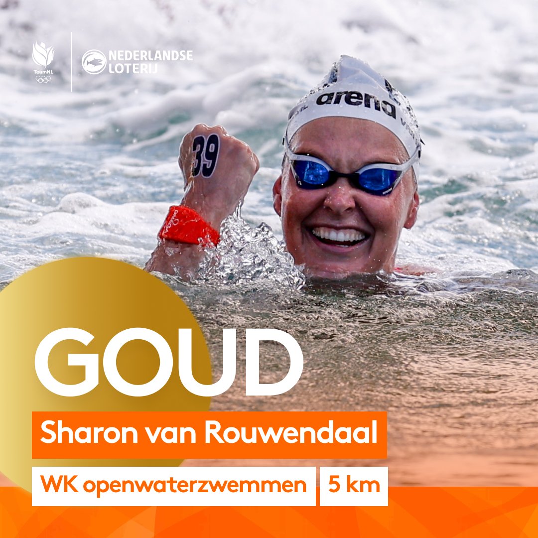 Haar tweede WERELDTITEL dit toernooi! 🤯

<a href="/SvRouwendaal/">Sharon v Rouwendaal</a> = in topvorm! 🔥

#TeamNL