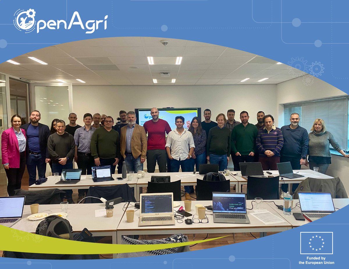 OpenAgri (@openagrieu) on Twitter photo OpenAgri launched! Diverse consortium & <a href="/MaastrichtU/">Maastricht University</a> unite to empower farmers with #OpenSource tools & co-creation!
#OpenAgri #SustainableAg #HorizonEurope #AgTech #Gender OpenAgri launched! Diverse consortium & <a href="/MaastrichtU/">Maastricht University</a> unite to empower farmers with #OpenSource tools & co-creation!
#OpenAgri #SustainableAg #HorizonEurope #AgTech #Gender