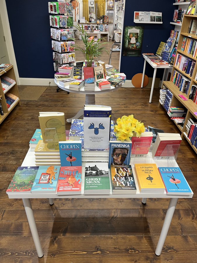 Please, if you can, help Indie Bookshops. The cost of living crisis is really biting. Buy your books from bricks & mortar bookshops. @LittleToller @BookCornerHX @bookcasehebden @GroveBookshop @BroadhurstBooks @Bookishcrick @ForumBooks @drakebookshop @booksaremybag