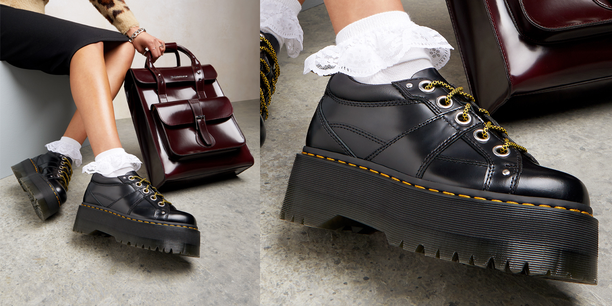 Dr. Martens 5i Quad Max BLACK　UK4 厚底 Dr. Martens 5i Quad Max BLACK UK4 厚底