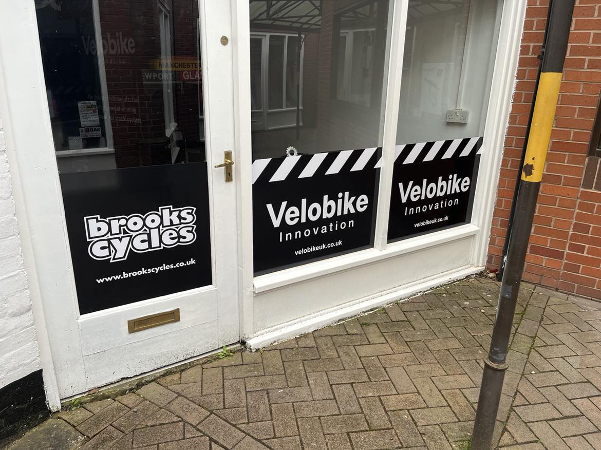 midwalessign's tweet photo. Window graphics
A big thank you to Tony at Brooks Cycles for his order to print and affix these window graphics on his shop window.
If you require window graphics for your office or shop etc, please give us a call on 01938 228088 or email sales@mw-signandprint.co.uk https://t.co/maWfxA9J0x