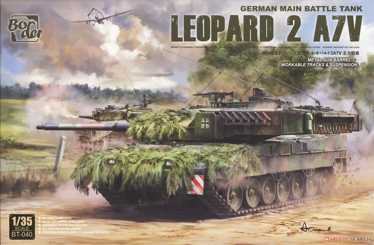 hobbysearch_mm's tweet image. 【入荷】Border Model(ボーダーモデル)
1/35 レオパルド2 A7V
入荷です！→ 1999.co.jp/11044006
#レオパルド2A7V #Leopard2A7V #レオパルド2 #戦車 #プラモデル #プラモ #Leopard2 #Leopard #Plastickits #Plasticmodel #Scalemodels