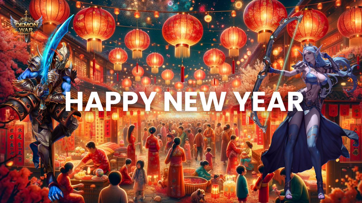 DemonWarMOBA's tweet photo. ๐๐ฎ The #DemonWar team wishes everyone a Happy Spring Festival!
As we usher in a year filled with hope and joy, we invite you to explore the mystical realms of our game and welcome unknown adventures. May the new year bring endless happiness and fresh challenges your way! Let's embark on a new chapter together. ๐ฒ๐
#HappySpringFestival #NewYearAdventures