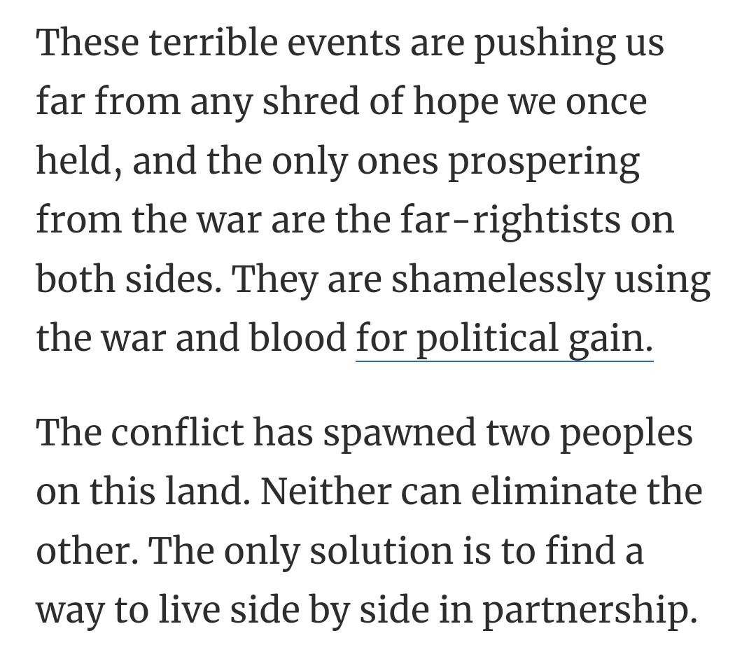 The spiral of violence is spinning endlessly. Sad times indeed.