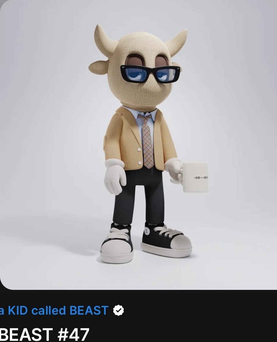 KingUrsus1's tweet photo. Finally minted my #bitbeast after burning my #beastkey
100% ready to claim that Physical Collectible!
How bout my bitbeast though?
He looks π₯π₯π₯
#AKCB #AKidCalledBeast #Beasthood #BeastNation #BullhattanDistrict #WestCoastBeast
#KingUrsus
#TheKingHasSpoken https://t.co/welchYDqRA