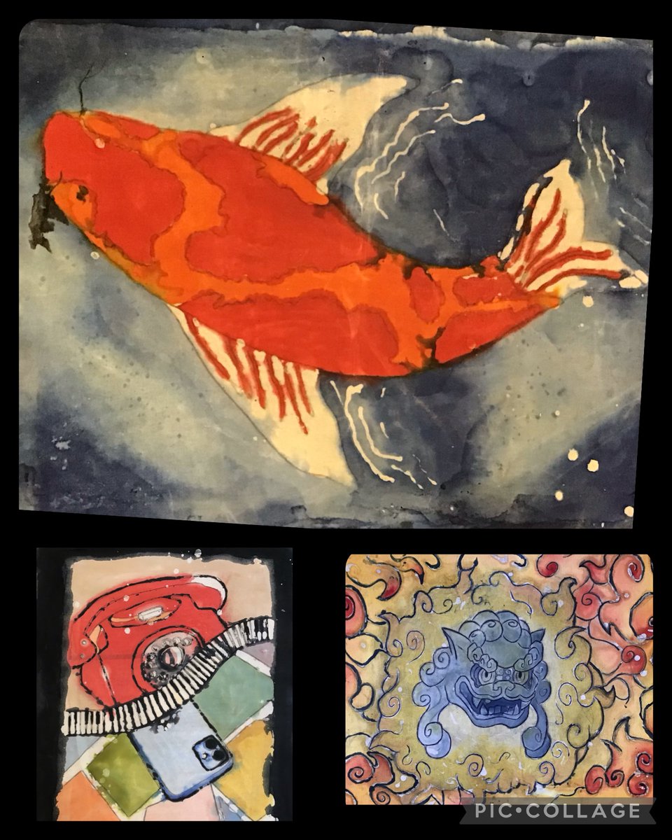 Catheri87909021's tweet photo. 5th year Batiks #Creative #Artists #Excellenceineducation #DDLETB @GriffeenCC https://t.co/WEEy4fksRV