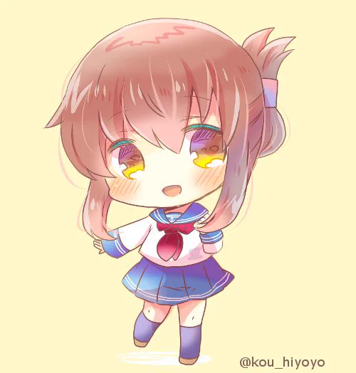 電進水日おめでとう! #艦これ #電 #電進水日 #電生誕祭 