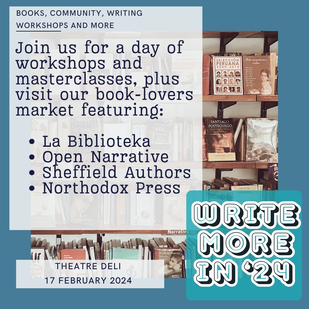 We're thrilled that literary institutions <a href="/LaBiblioteka/">La Biblioteka</a> <a href="/open_narrative/">OpenNarrative</a> Sheffield Authors &amp; <a href="/northodoxpress/">Northodox Press 📖</a> will be alongside <a href="/HachetteUK/">Hachette UK</a> and @rachelpmann  at our Writers Day on Sat 17th February. Whatever your writing interests, we've got it covered.
thewritersworkshop.co.uk/writers-day-20…