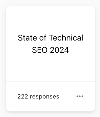 It's @paddymoogan's BIRTHDAY 🎂

Help me wish him a happy birthday, AND reach 250 responses for our State of Tech SEO Survey as a birthday present, so that he always wants to work with me 🙏🏽

I promise it's really fun to fill out!

---
aira.net/state-of-techn…