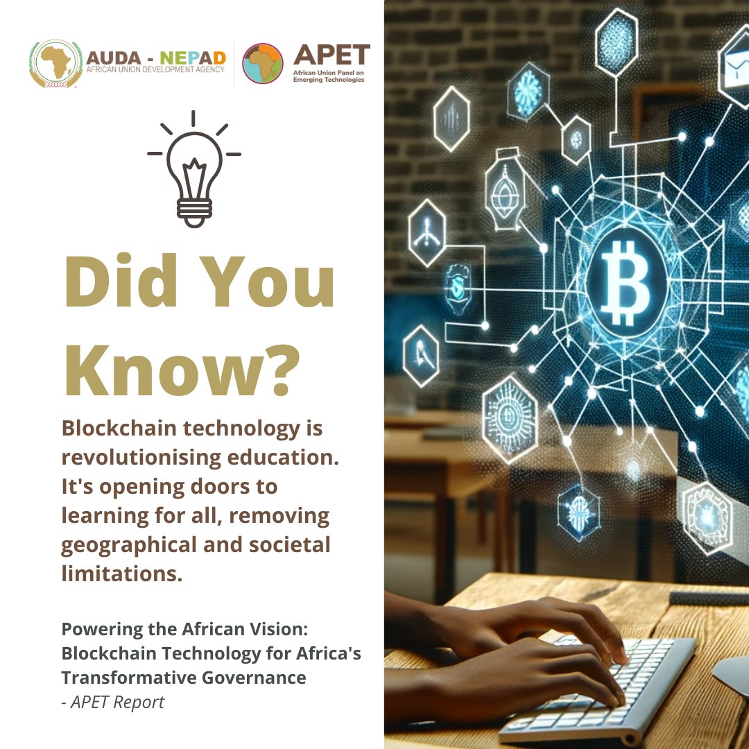 📚 #Education should be inclusive for everyone, and blockchain is making it possible. Discover how this #EmergingTechnology is decentralising and democratising learning opportunities worldwide. Download our #APET #Blockchain report for insights 👉🏽 bit.ly/3AkigeY