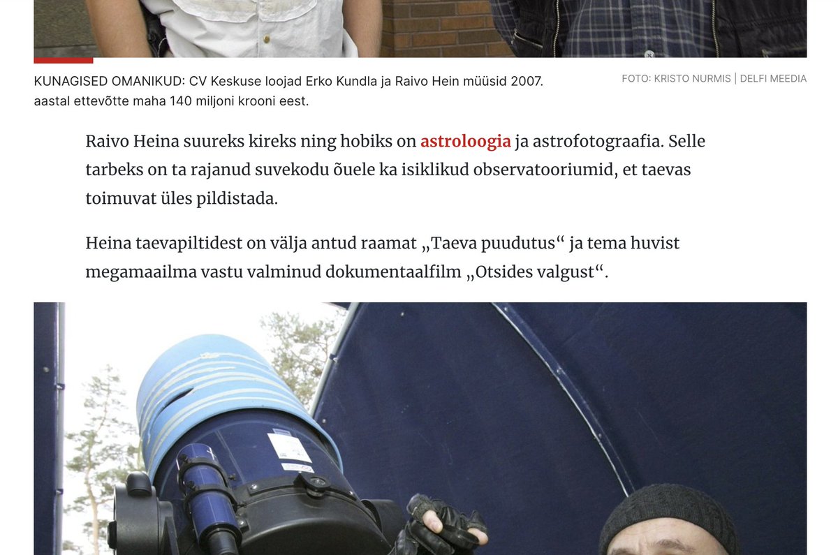 Ok, <a href="/eestiekspress/">Eesti Ekspress</a>, really astroloogia🤡💩😀