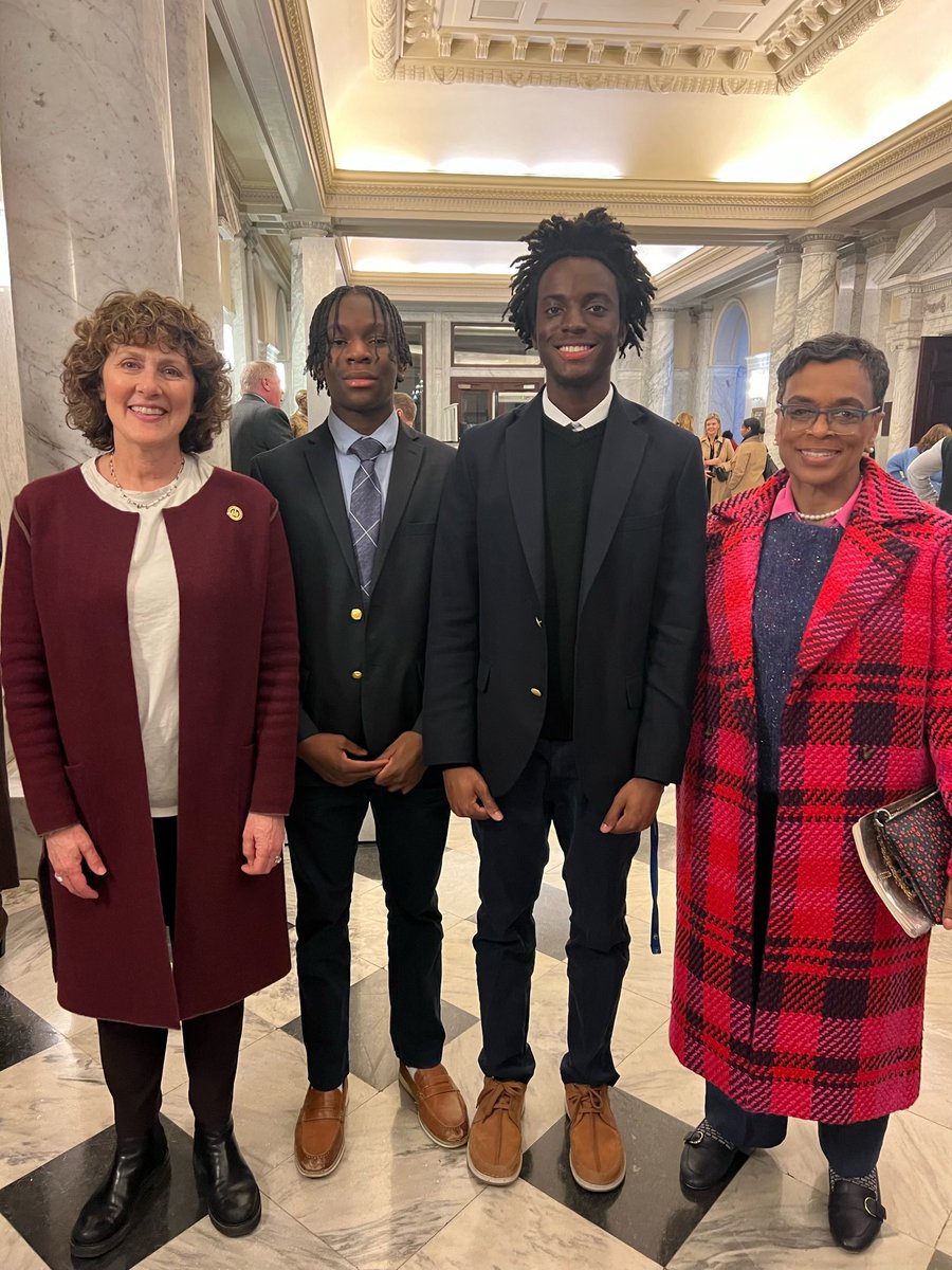 Students are from Loyola Blakefield were champions in a State history competition. Their project was on the impact of the Great Migration.