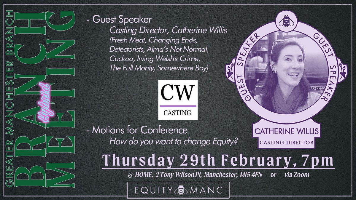 Equity Manchester tweet media