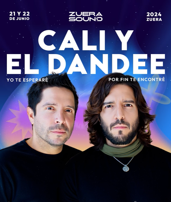 enterticket's tweet photo. 🤩 El cartel de @ZueraSound 2024 se inaugura con @Calidandee 🎤❤️ Y este domingo a las 19:00h confirmación de HEADLINER 🔥 ¿Apuestas? 👇🏽

🎟️ Abonos: https://t.co/8kzgNCMHRc https://t.co/VIRHyG6E4f